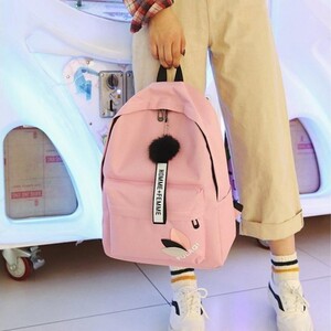 가벼운 여성 백팩 기본 방수 노트북 여대생 학생 가방